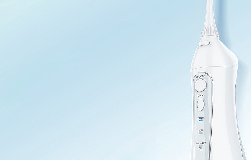 Irigator dentar FairyWill 5020E, 3 moduri, 300 ml, alb