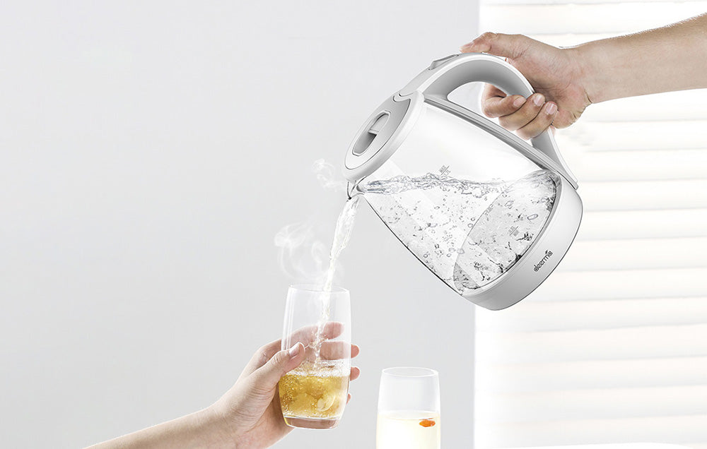 Fierbător electric Deerma SH30W, 2200W, 1,7 L, Alb