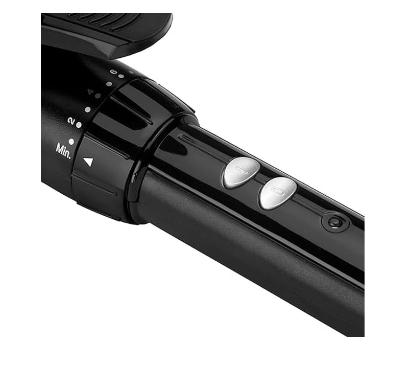 Ondulator de păr BaByliss ProMedium C325E, 180 de grade, înveliș ceramic, 25 mm, negru