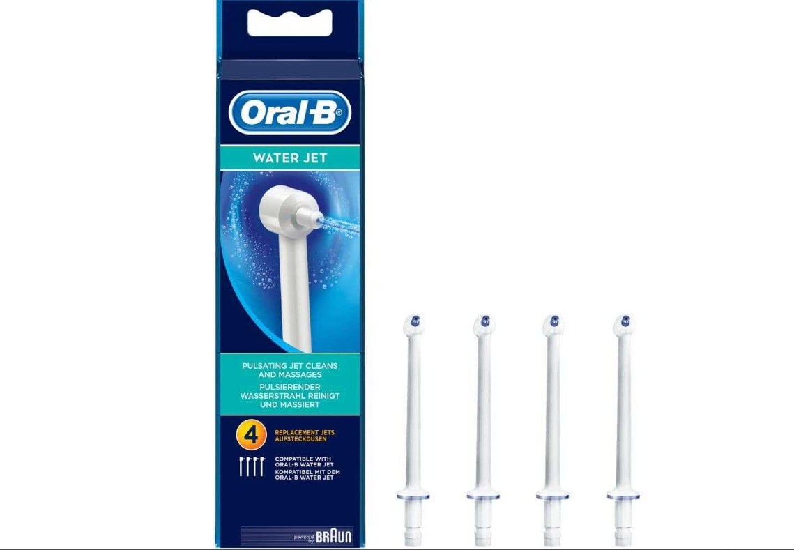 Cap de periuță de dinți electrică Oral-B Professional Care Water Jet ED15A-4, 4 buc.