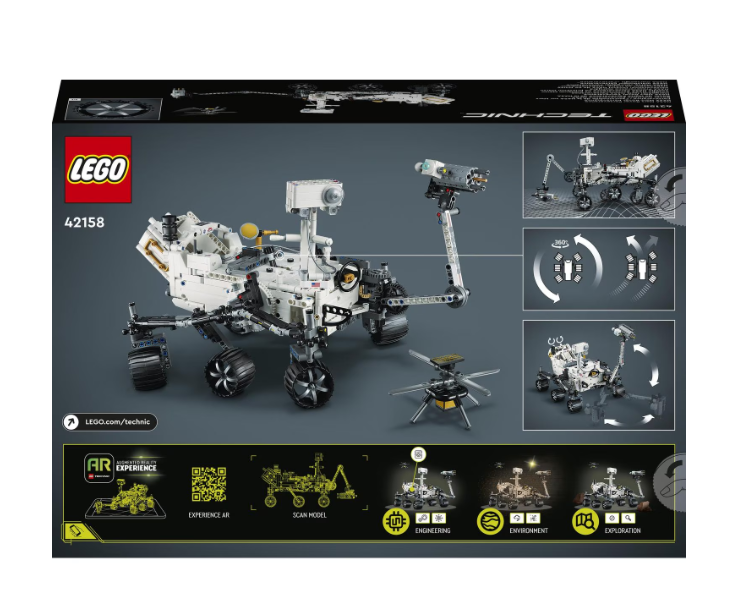 LEGO® Technic - Roverul marțian NASA Perseverance 42158, 1132 de piese