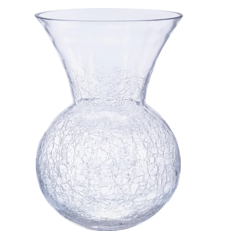 Vază Atmosphera evazată, sticlă, 28 cm