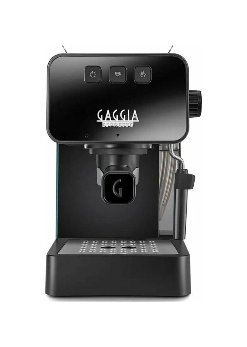Espressor Gaggia Deluxe Style EG2111/66, 15 bar, Capacitate rezervor apă 1,2 l, 230V, 1900 W, Oprire automată, Funcție Memo, Verde deschis