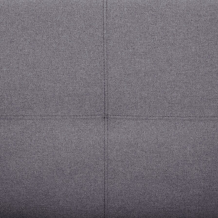 Canapea extensibilă cu trei locuri Atmosphera Dohan, Gri închis, 180x80x80 cm