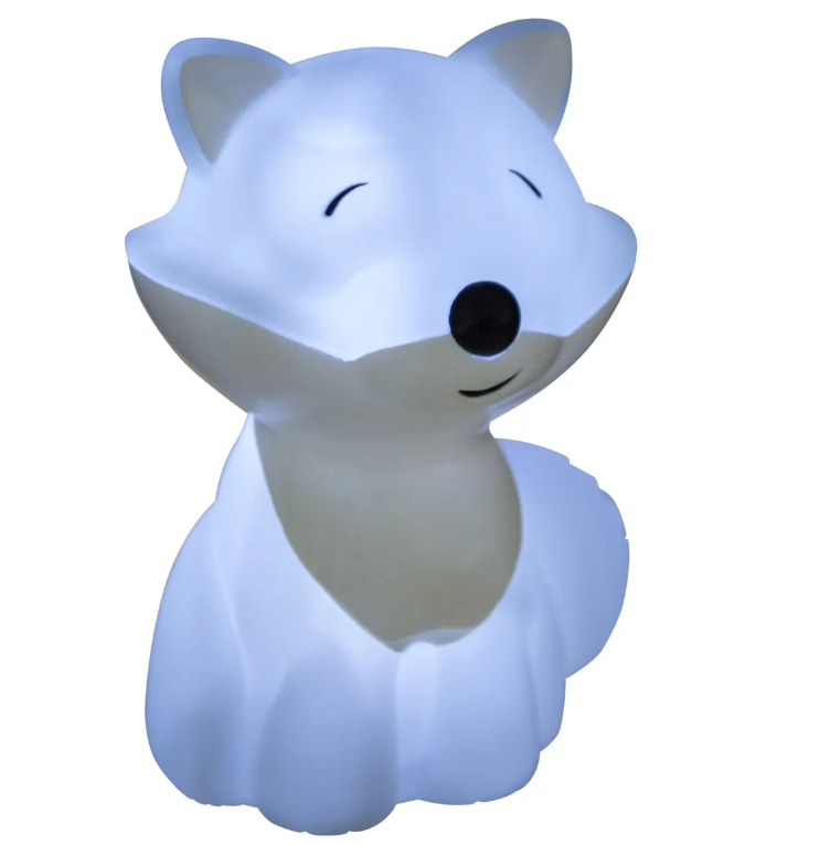 Lampă de noapte pentru copii Atmosphera Fox, baterii incluse, 17 cm