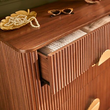 Comodă Atmosphera Wany, 4 sertare, 80x40x85 cm, MDF