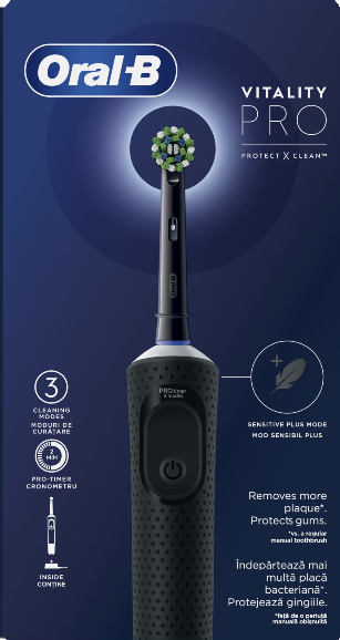 Cap de periuță de dinți electrică Oral-B Vitality Pro 427063, 10 buc.