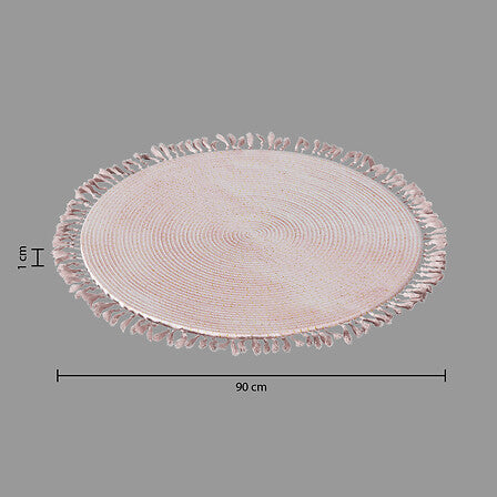 Covor pentru copii Atmosphere Lulu, roz, 90 cm