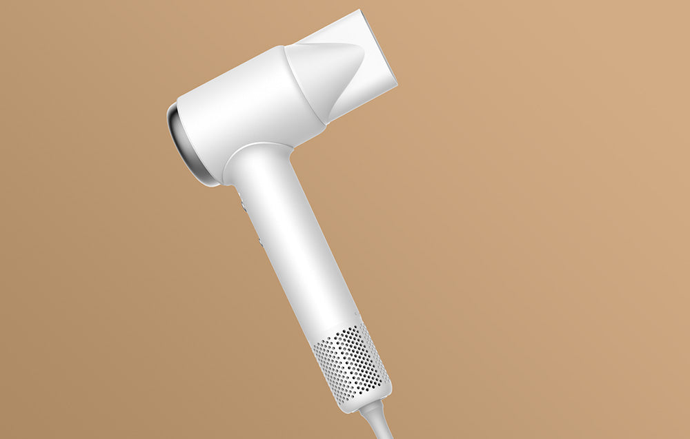 Uscător de păr Deerma DEM-CF50W, 1400W, Aer 70 m/s, Ioni negativi, 11 moduri, Alb