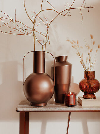 Masă consolă atmosphera Barrel, metal, 120 cm