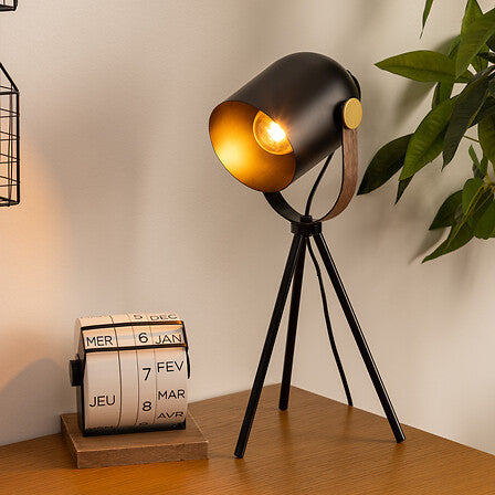 Lampă de masă atmosferă Bil Tripod, 46 cm