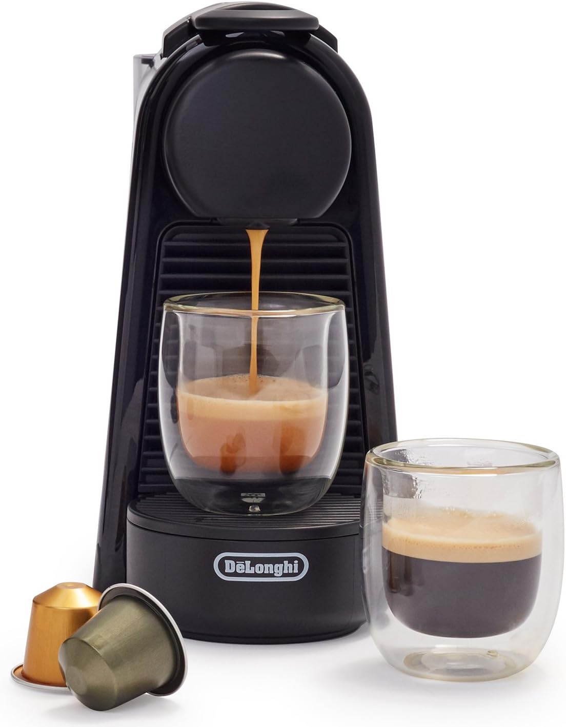 Aparat de cafea DeLonghi Nespresso Essenza Mini Black, 19 bar, 1150 W, 0,6 l, Negru