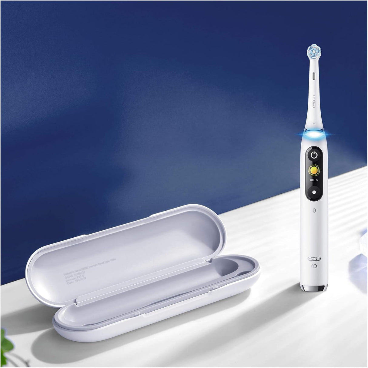 Periuță de dinți electrică Braun Oral-B iO9 Alabaster, albă