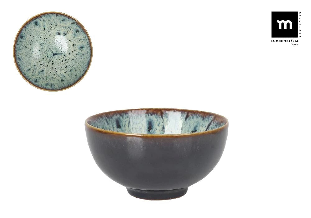 Bol japonez LA MEDITERRANEA Emi, 11x6 cm, Porțelan