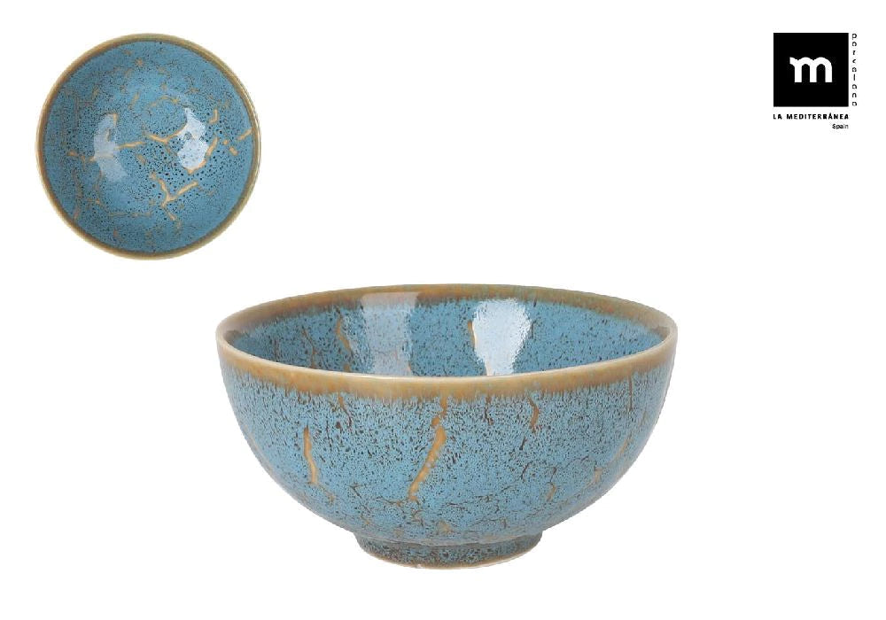 Bol japonez LA MEDITERRANEA Lui, 15x8 cm, Porțelan