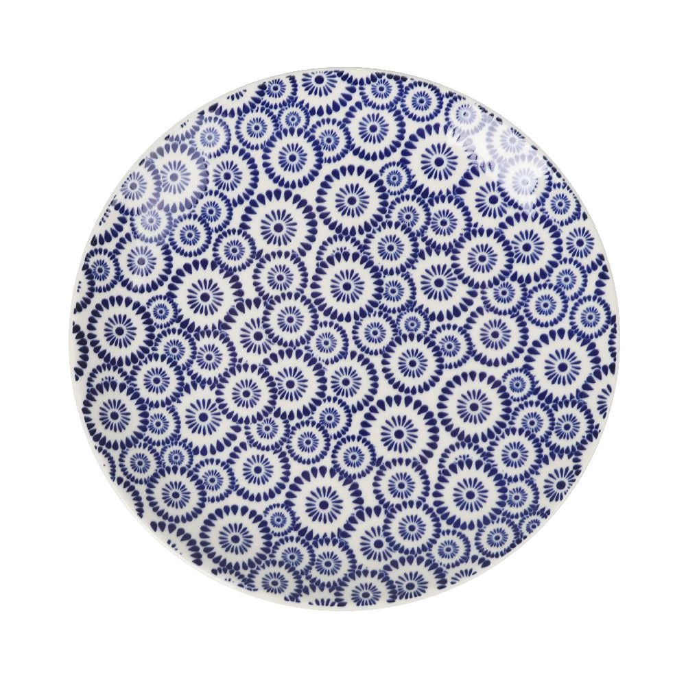 Set de farfurii de desert japoneze LA MEDITERRANEA Kait, 20 cm, porțelan, 6 buc.