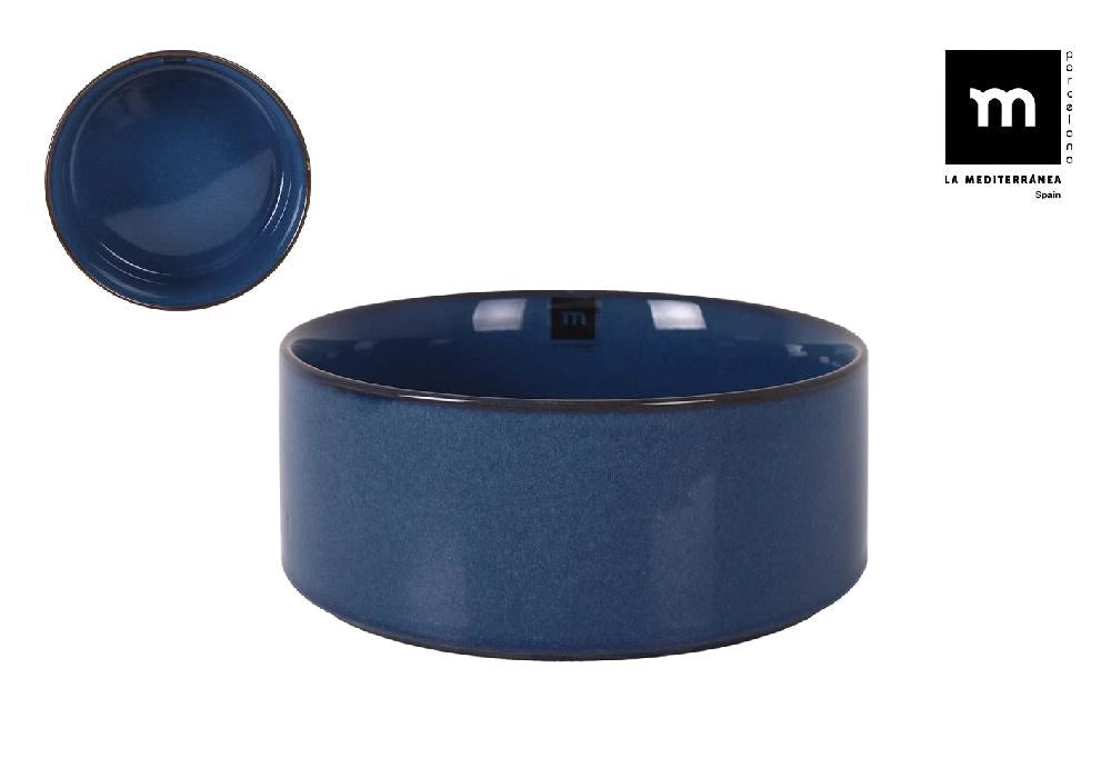 Bol LA MEDITERRANEA Chester Blue, 20x8 cm, porțelan