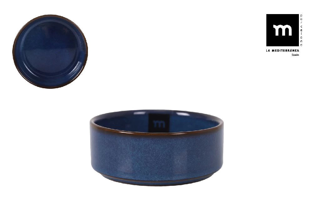 Bol LA MEDITERRANEA Chester Blue, 10x4 cm, porțelan