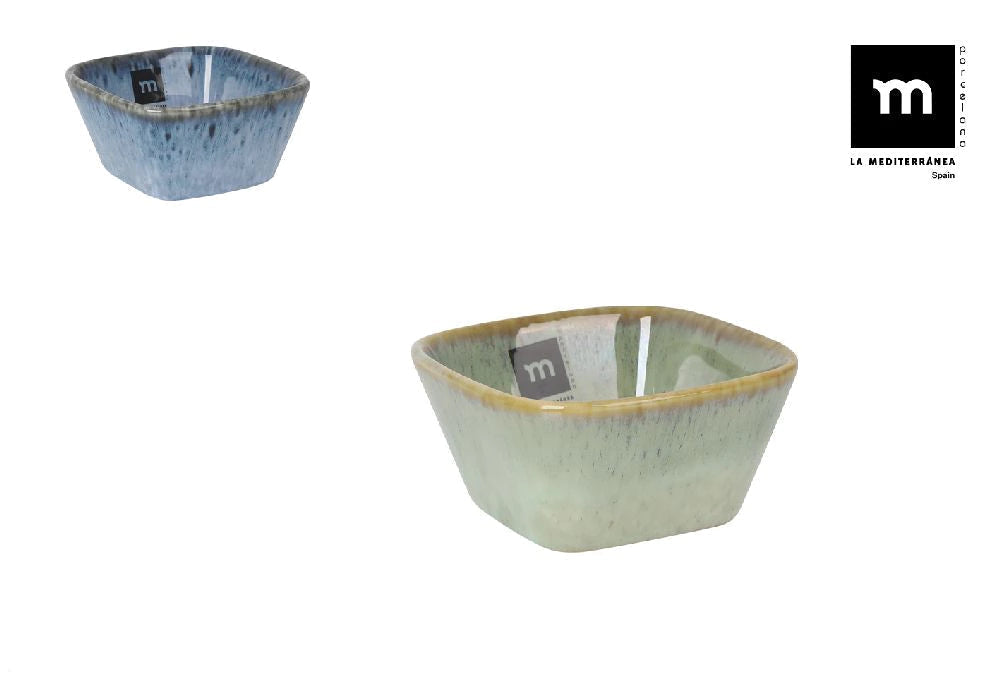 Set boluri LA MEDITERRANEA Itchy, 10x10x6 cm, Porțelan, 2 buc.