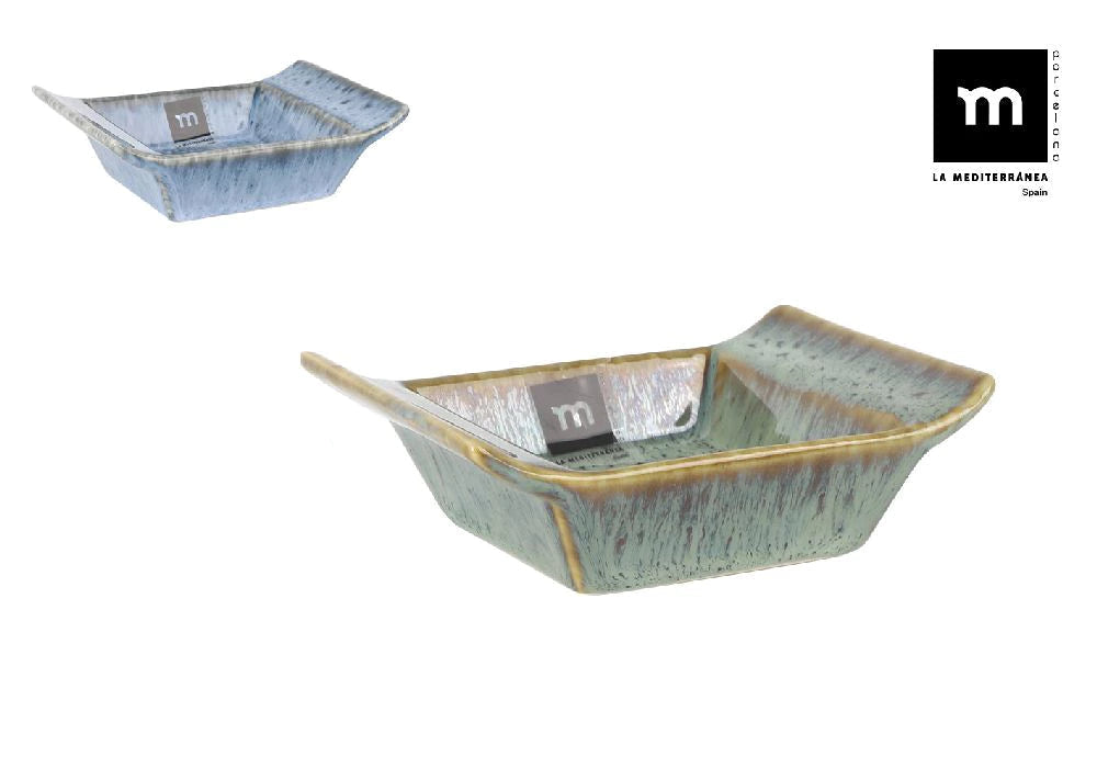 LA MEDITERRANEA Set de boluri Pike, 13x9x4 cm, Porțelan, 2 buc.