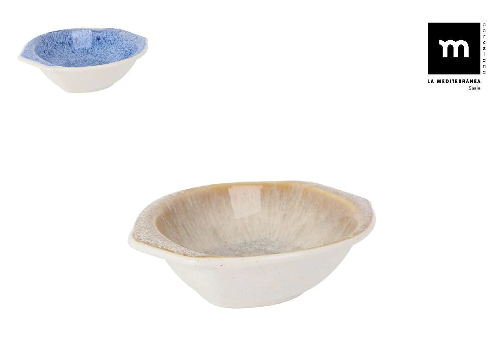 Set boluri LA MEDITERRANEA Pica, 14x11x4 cm, Porțelan, 2 buc.
