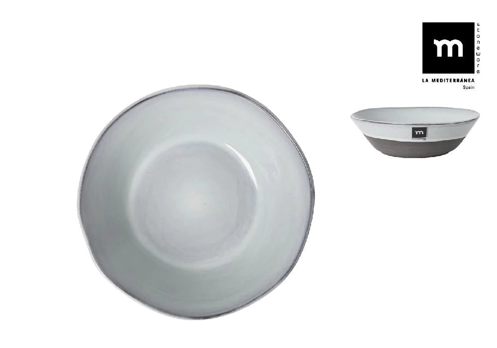 Bol LA MEDITERRANEA Argila, 19x5 cm, portelan
