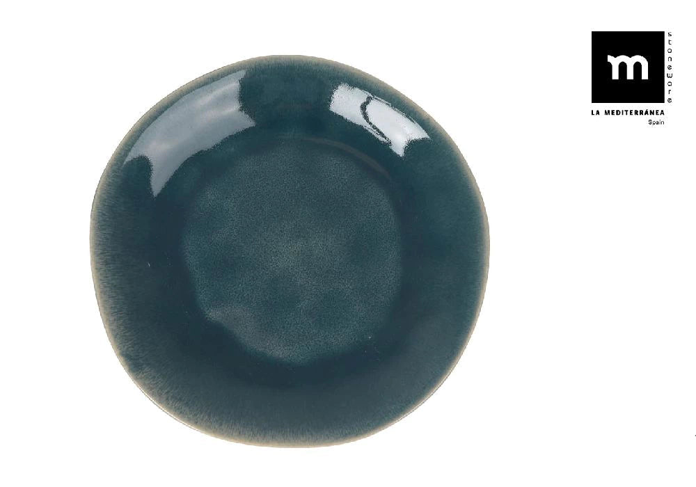 Farfurie principală LA MEDITERRANEA Ocean, 27x23 cm, Porțelan