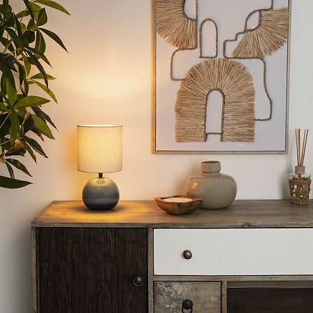 Lampă de noapte Atmosphera Gaia, 28 cm, ceramică