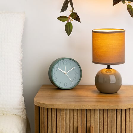 Lampă de noapte Atmosphere Timeo, 25 cm, ceramică