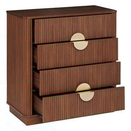 Comodă Atmosphera Wany, 4 sertare, 80x40x85 cm, MDF