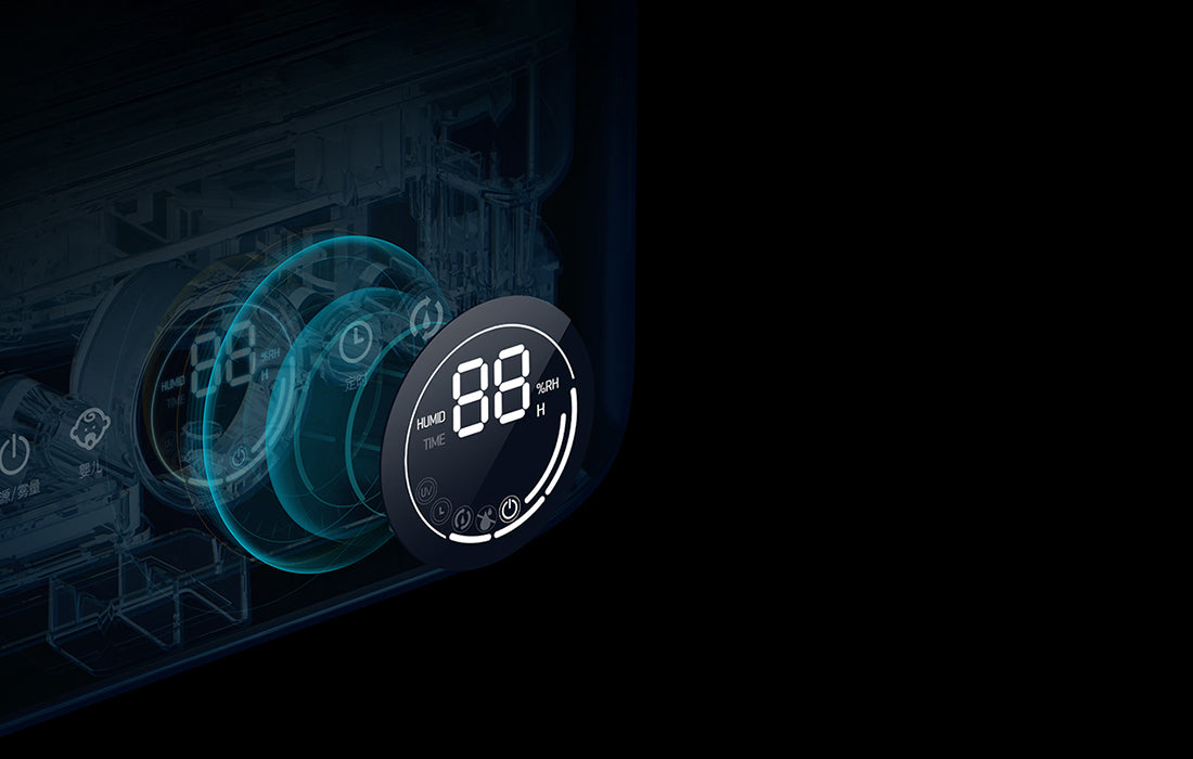 Umidificator de aer cu ultrasunete Deerma ST636W, 28W, 4.5L, sterilizare UV, aromaterapie, alb