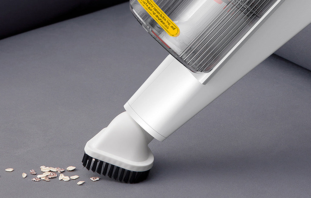 Aspirator Deerma DX888, 600W, Putere de aspirare 15.000Pa, Recipient 0,45 l, Design modular, Alb