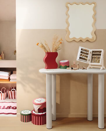 Masă consolă Atmosphere Olao, pin și MDF, 100x40x80 cm