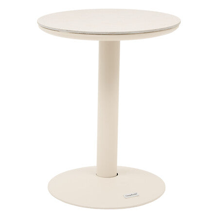 Bistro table 2 seats Soletia clay