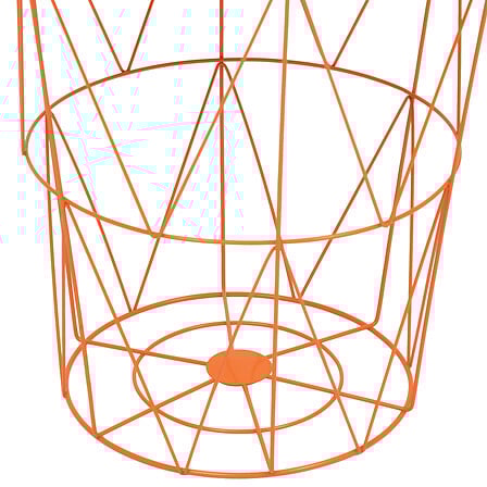 Masă laterală Atmosphera Kumi, Metal, Ø37 cm