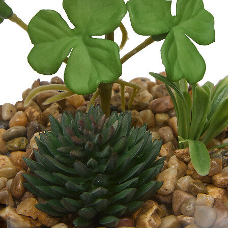 Terariu suspendat Wilo cu atmosferă de plante artificiale, 19 cm, diverse specii