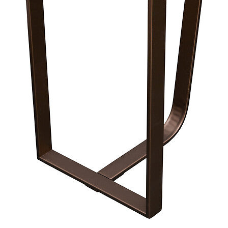 Masă consolă atmosphera Barrel, metal, 120 cm