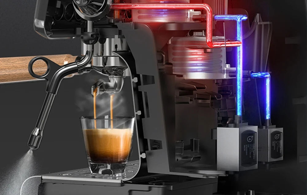 Espressor profesional HiBREW H7B, Alb