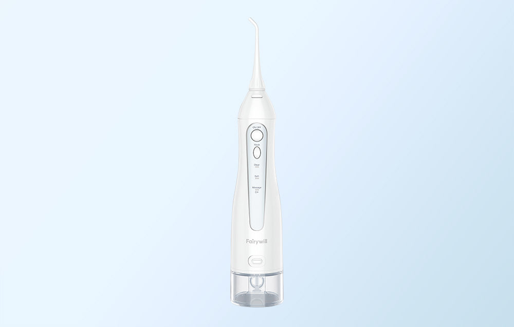 Irigator dentar FairyWill 5020E, 3 moduri, 300 ml, alb