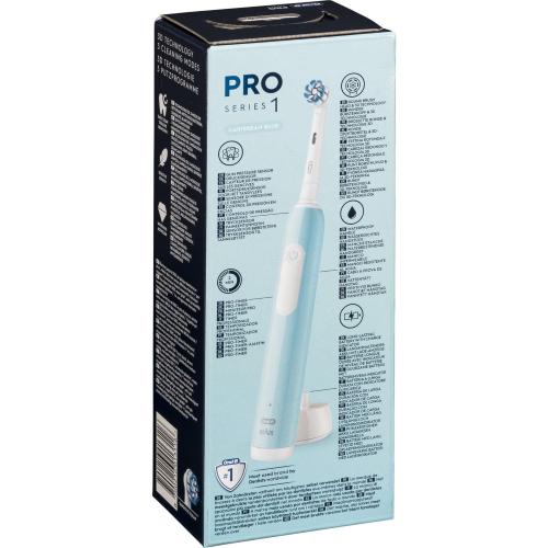 Periuță de dinți electrică Oral-B Pro 1 Sensitive Clean 013116, Albastră