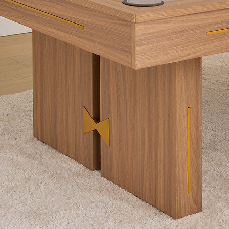 Masă de sufragerie 3 în 1 cu jocuri Dave, 215x122x83 cm, MDF