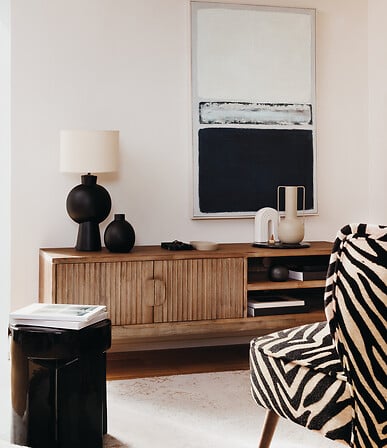 Fotoliu atmosferă Chiara, Chenille, model Tiger