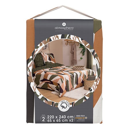 Lenjerie de pat Atmosphera Arik, bumbac, 240x260 cm