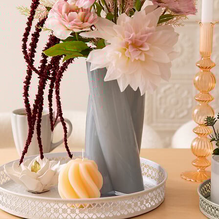 Sfeșnic Atmosphera Pila, Sticlă, 31 cm