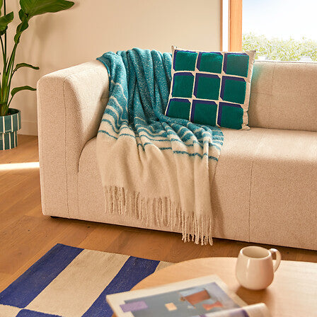 Pătură decorativă Atmosphere Flow, Mohair, 130x180 cm