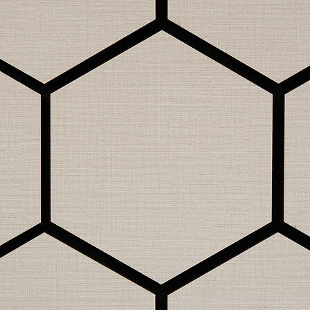 Panou decorativ Atmosphera Hexagon, 56x69 cm, bej, MDF