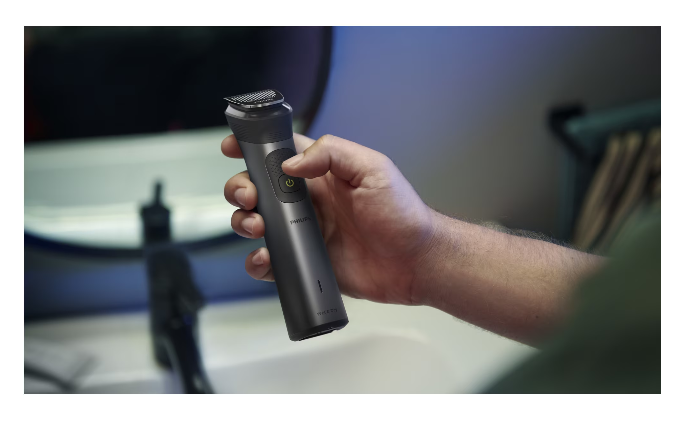 Aparat de tuns 15 în 1 Philips Multigroom MG7940/75, BeardSense, 22 de lungimi, rezistent la apă, negru/argintiu