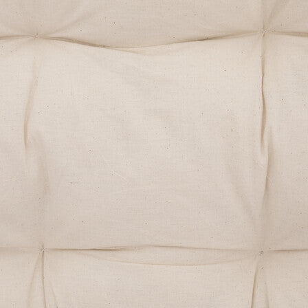 Canapea Atmosphera Neta cu două locuri, Rattan, Alb, 110x68x77 cm