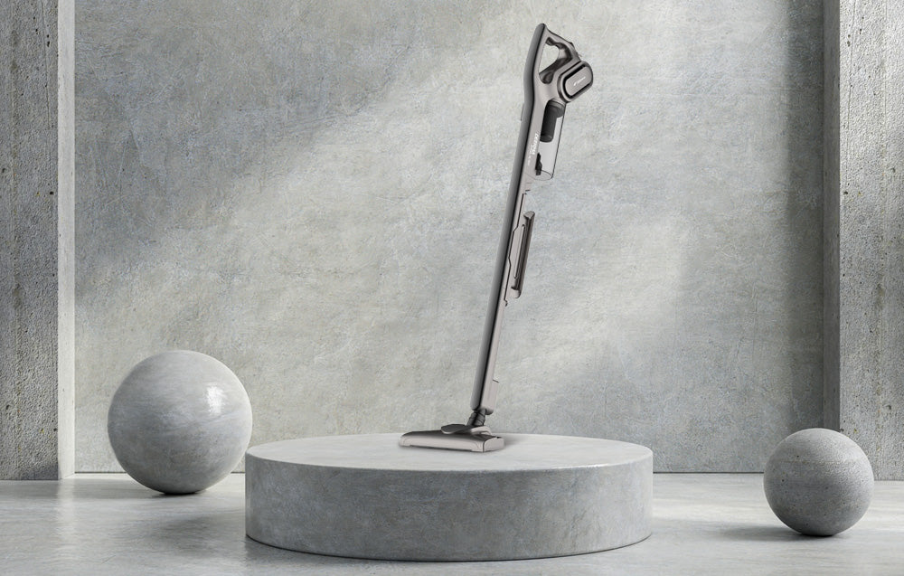 Aspirator Deerma DX700S, 600W, Putere de aspirare 15kPa, Recipient 0.8 l, 3 perii, Gri