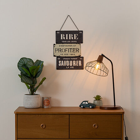 Lampă de masă Atmosphere Le Cafe Bordelais, 47 cm